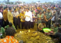 Presiden Joko Widodo Melawat ke Wamena, Warga Papua Sambut Riang