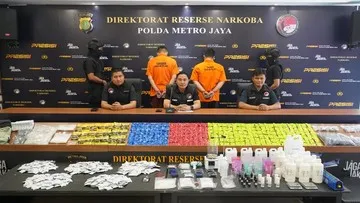Polda Metro Jaya Bongkar Lab Vape Etomidate di Tangerang