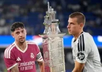 Vinicius Junior Tertawa Lihat Trofi Jumbo Teresa Herrera
