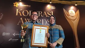 Andra Soni Terima Koperasi Awards 2026, Dorong Ekonomi Rakyat