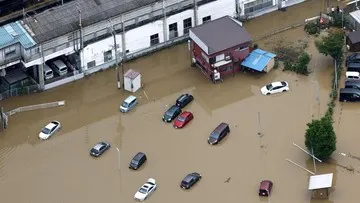 Banjir Chiba Jepang: 10 Orang Tewas, 2.500 Kendaraan Terendam