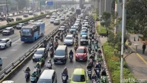 Ada Imbauan Fleksibilitas Kerja, Jakarta Selatan Tetap Macet Pagi Ini