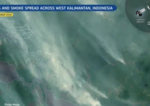 Satelit Copernicus Rekam Kebakaran di Ketapang