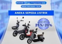 Promo Transmart Full Day Sale 13 September 2026, Diskon Sepeda Listrik